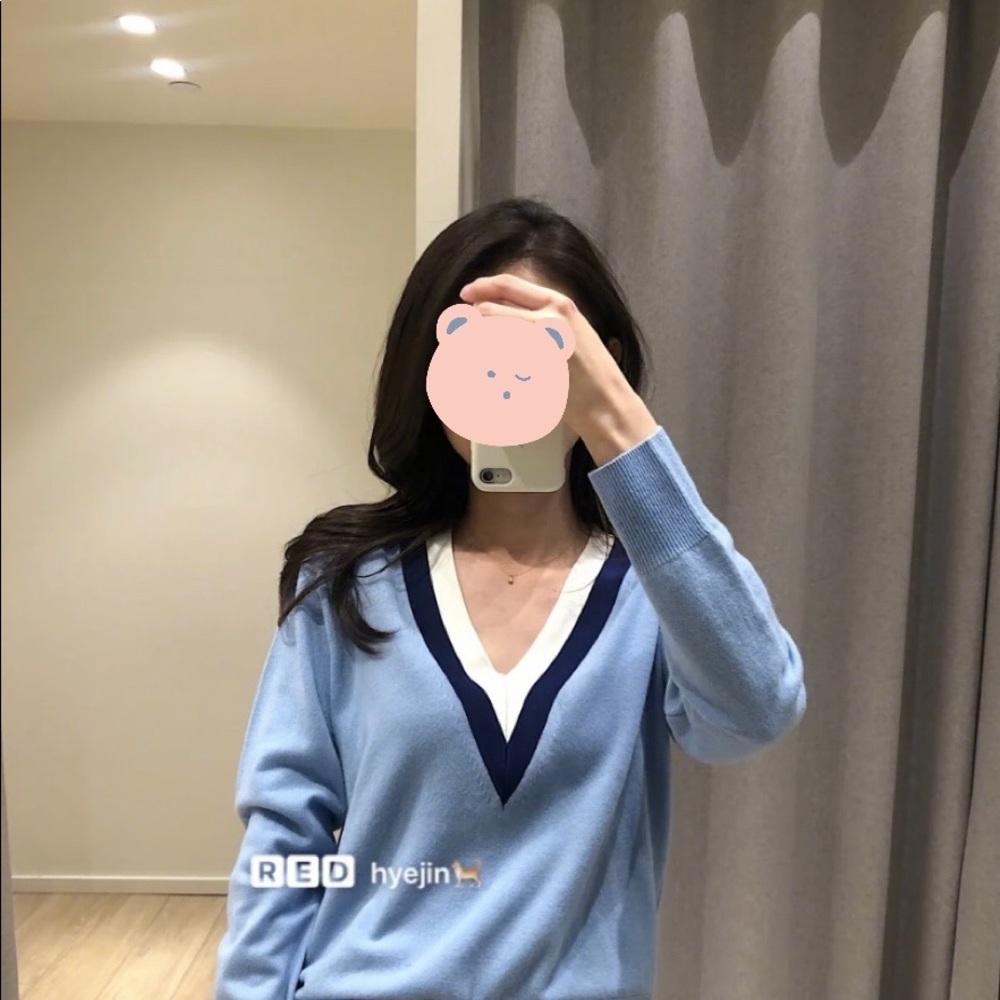 Sandro V neck sweater